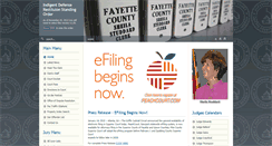Desktop Screenshot of fayetteclerk.com